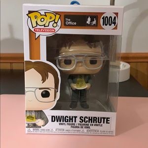 The Office FUNKO pop: Dwight holding jello